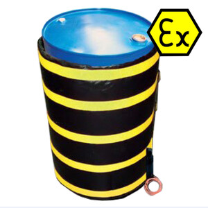 Ogrzewacz beczek 200 litrów w strefie ATEX Ex